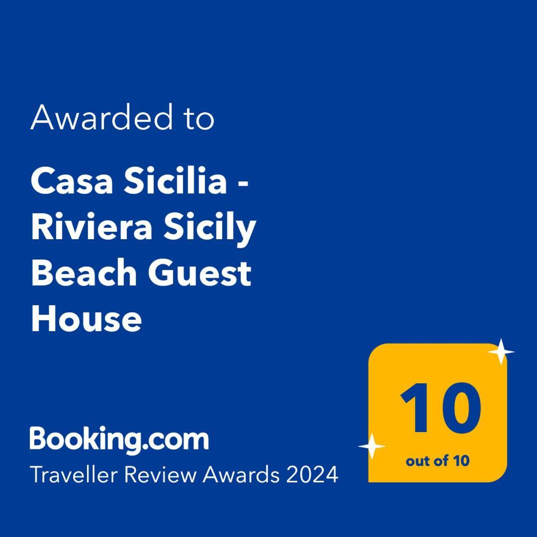 Casa Sicilia - Riviera Sicily Beach Guest House دونّالوكاتا المظهر الخارجي الصورة